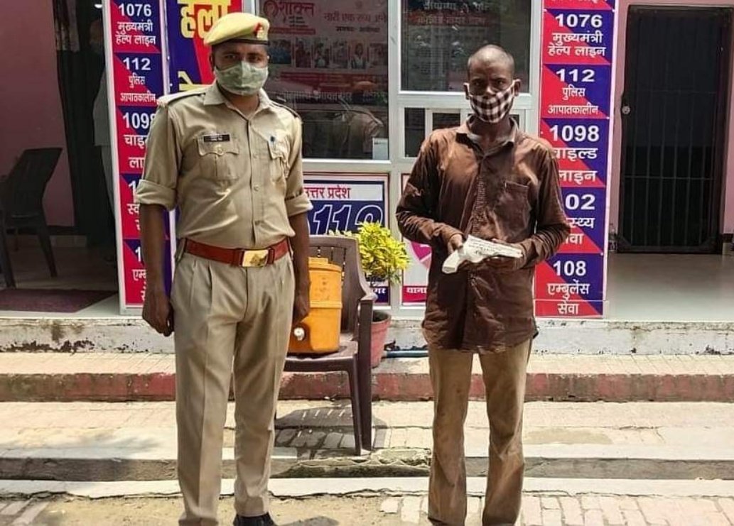 हिंदी समाचार |इनायतनगर पुलिस ने अवैध तमंचे...