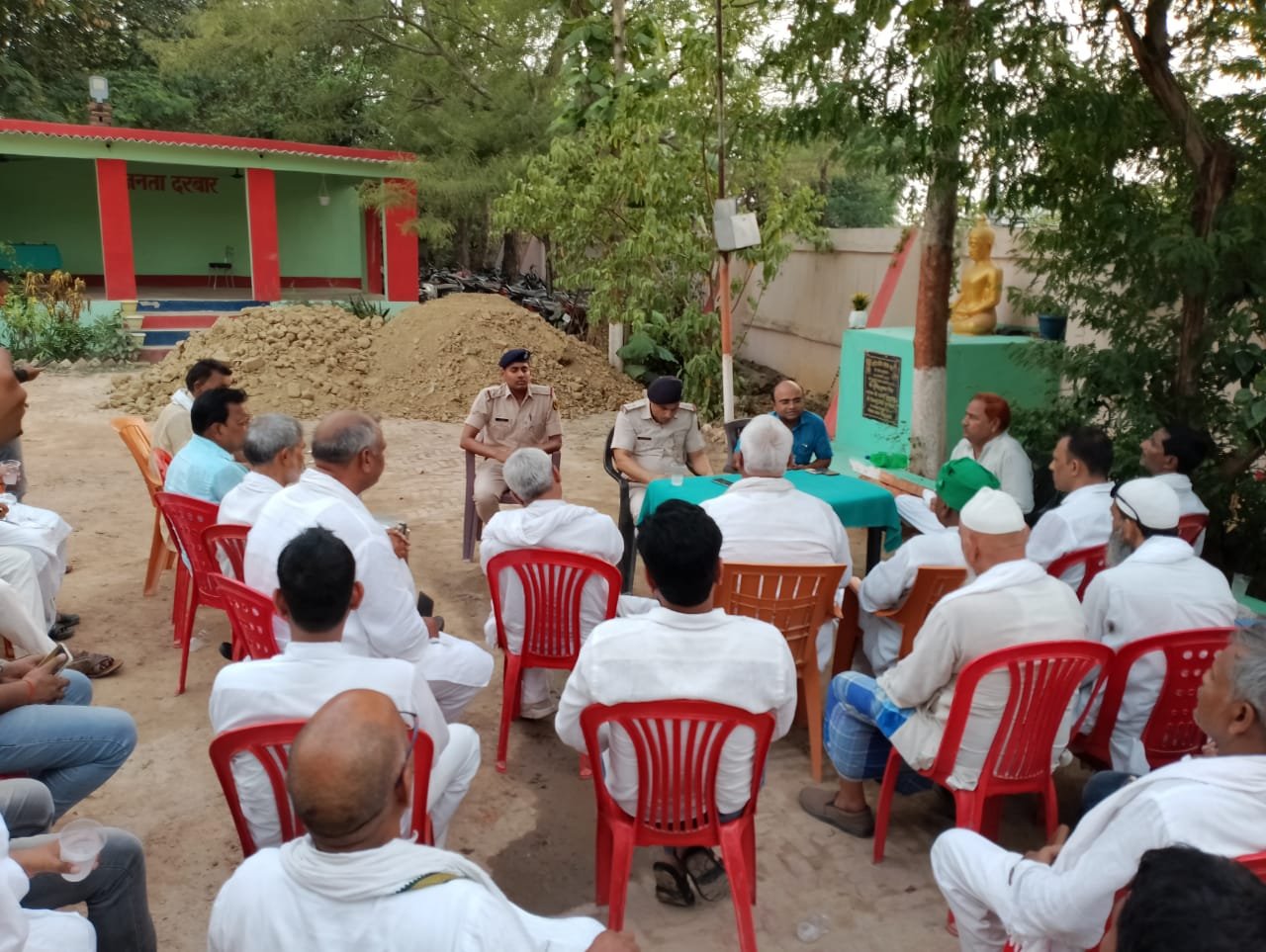 हिंदी समाचार |बकरीद पर्व को लेकर थाना परिसर...