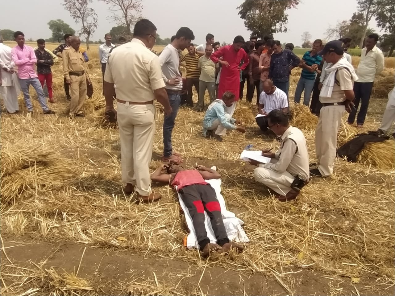 हिंदी समाचार |घर से लापता व्यक्ति की गेहूं...