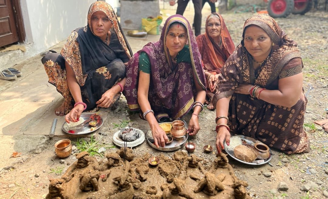 हिंदी समाचार |तलेन में गोवर्धन पूजन पर्व...