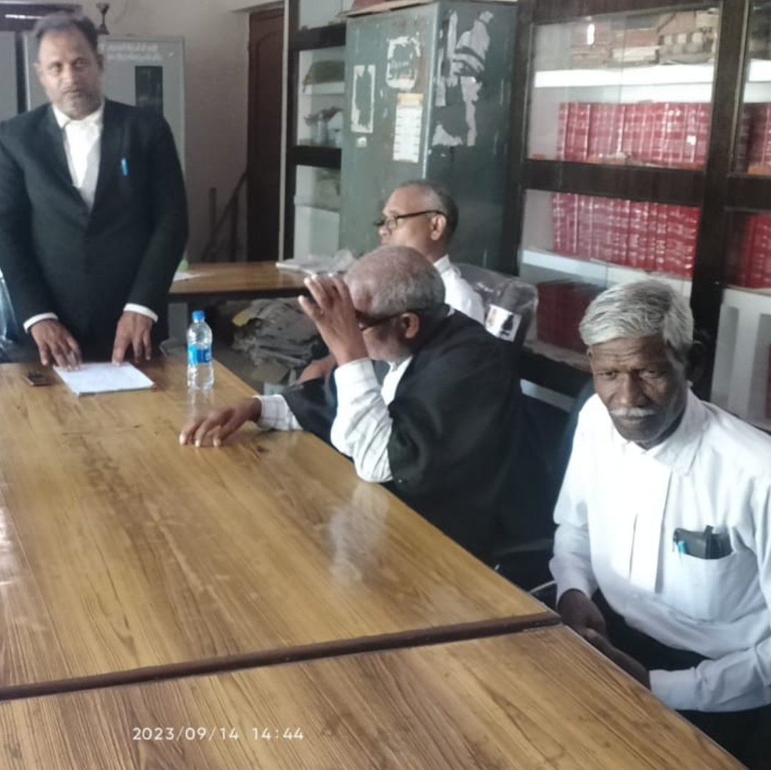 हिंदी समाचार |हिन्दी दिवस पर जिलाअधिवक्ता...