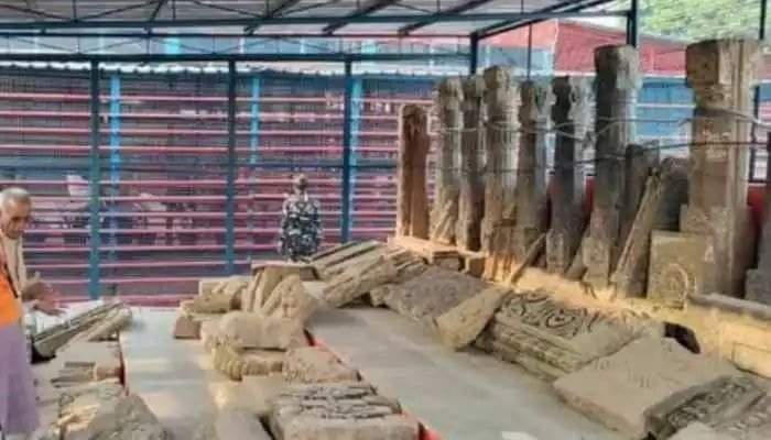 हिंदी समाचार |राम मंदिर की खुदाई में मिले...