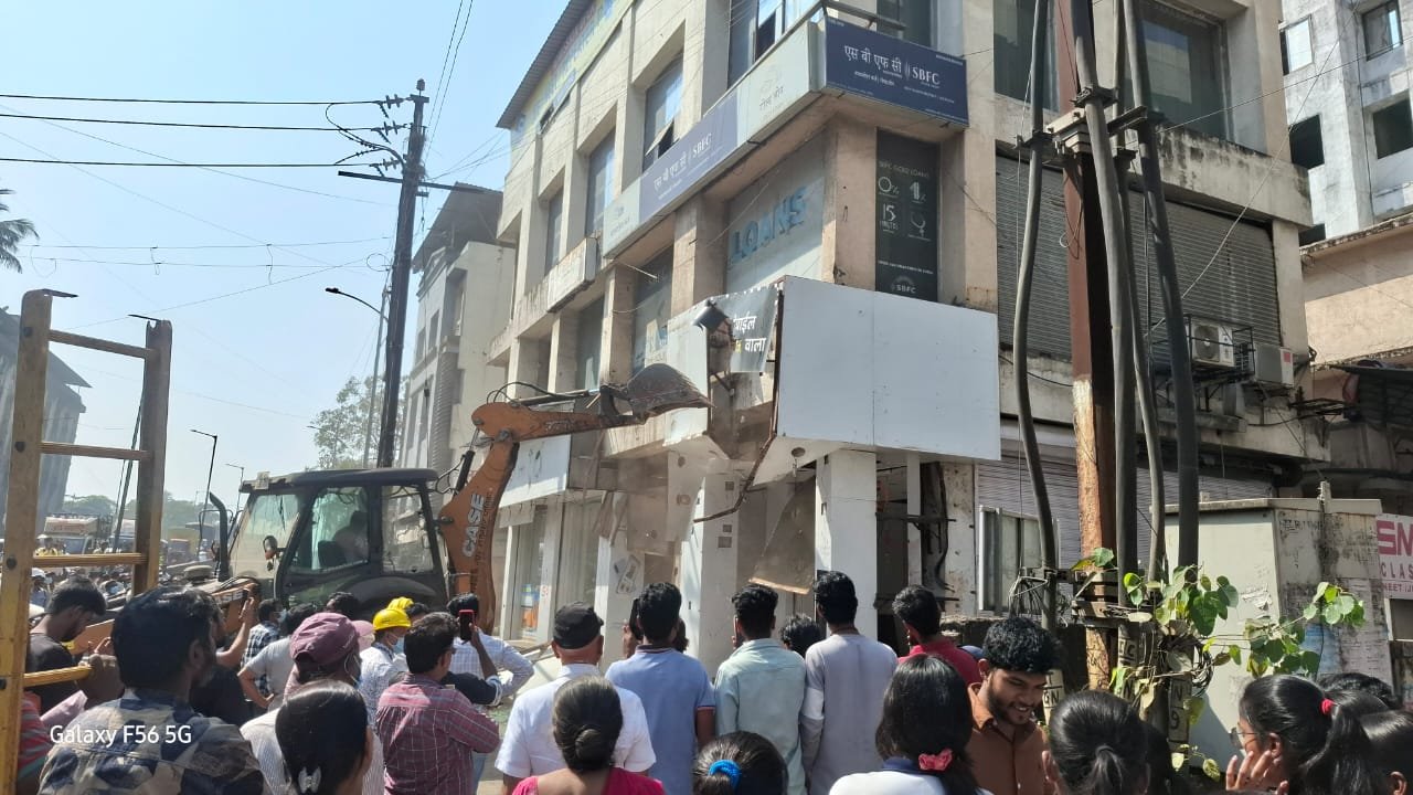 हिंदी समाचार |कल्याण नाका–अंजुरफाटा सड़क...