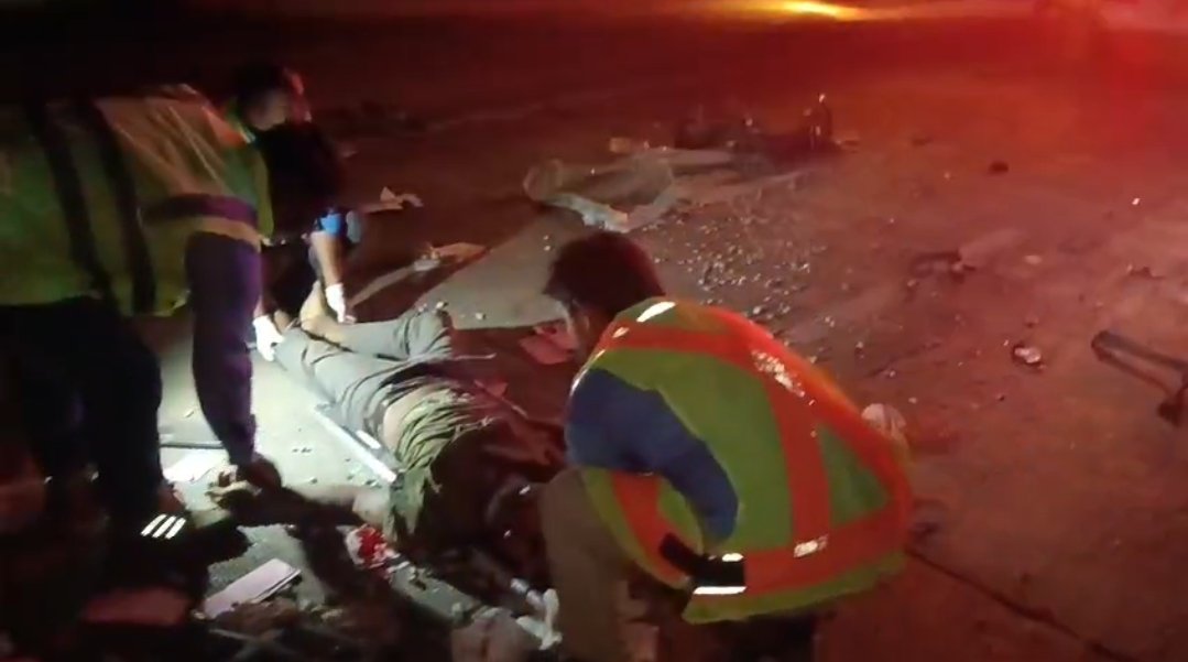 हिंदी समाचार | सड़क हादसे में ट्रेलर सहचालक...