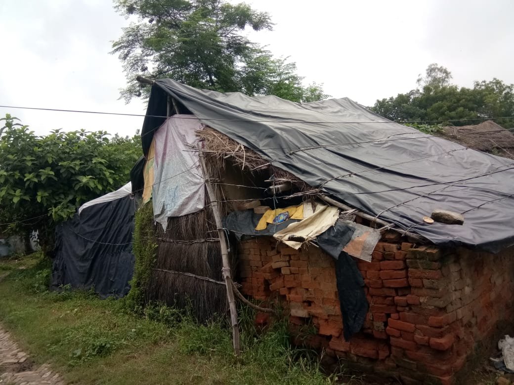 हिंदी समाचार |भारी बारिश में ढहा आशियाना,...