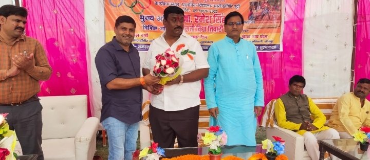 हिंदी समाचार |विधायक रमेश सिंह ने खेलकूद की...