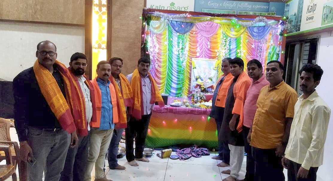 हिंदी समाचार |कल्प निसर्ग सोसायटी में श्री...