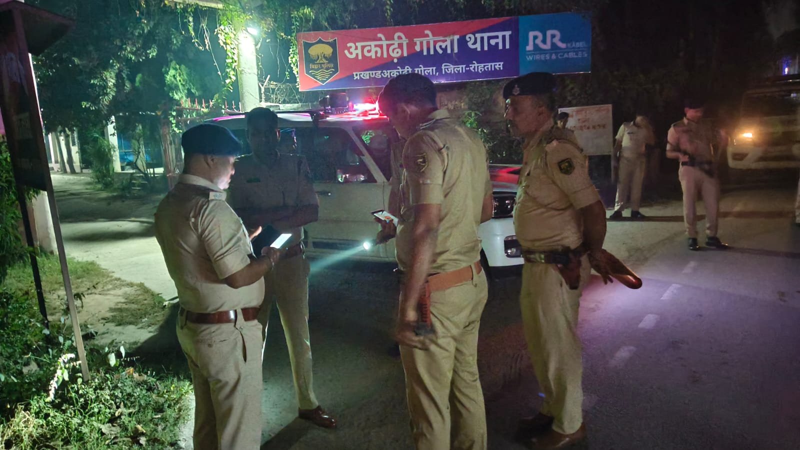 हिंदी समाचार | रोहतास एसपी ने किया रात्रि...