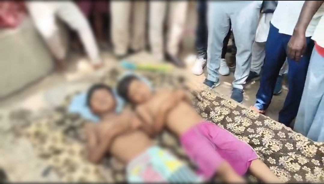 हिंदी समाचार | तालाब में डूबने से दो मासूम...