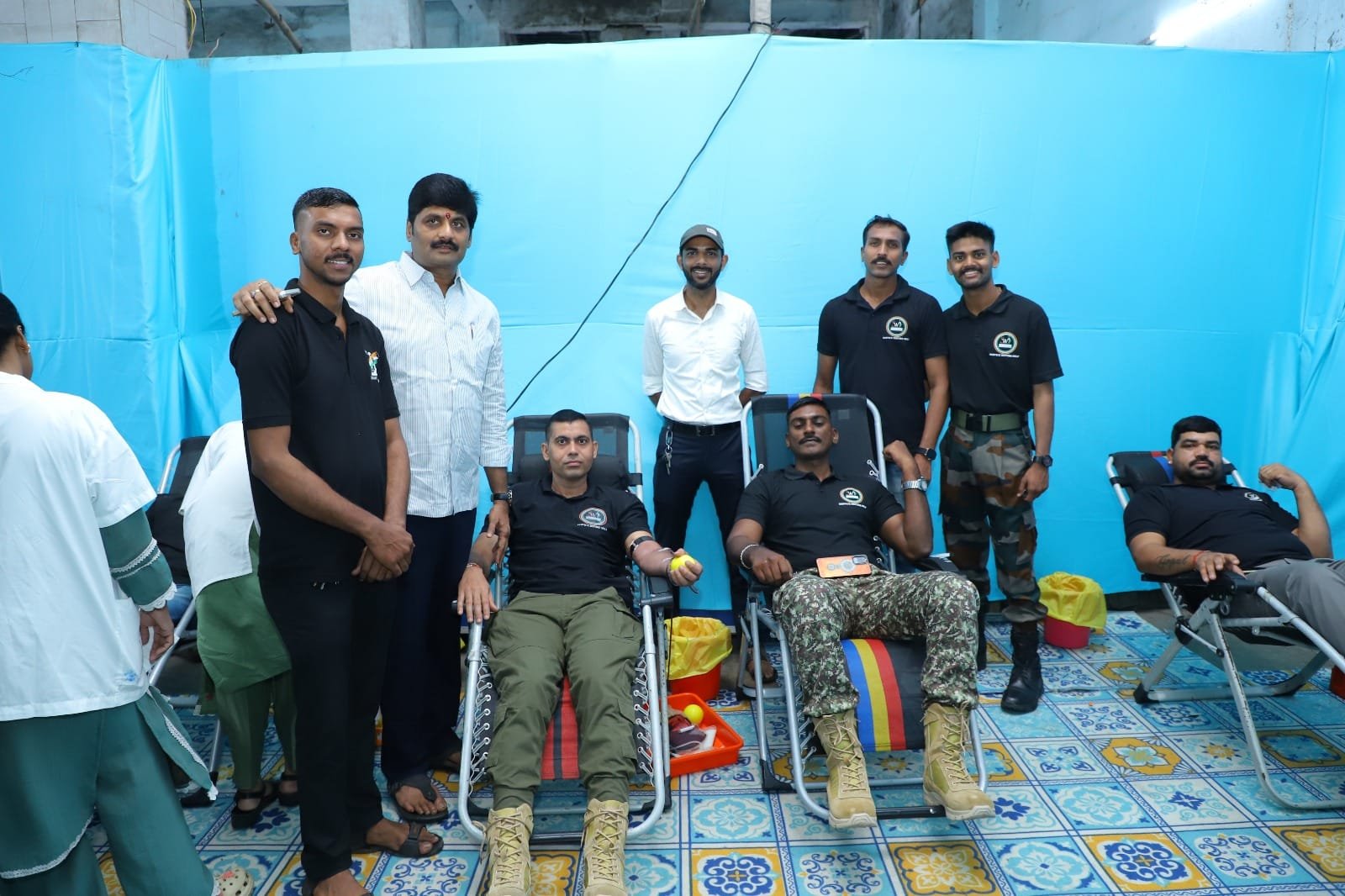 हिंदी समाचार |भिवंडी के महा रक्तदान शिविर...