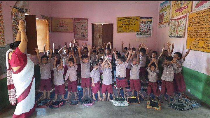हिंदी समाचार |बच्चों को नियमित रूप से योग...