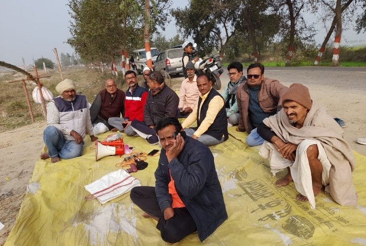 हिंदी समाचार |18 वें दिन किसानों ने दिया धरना