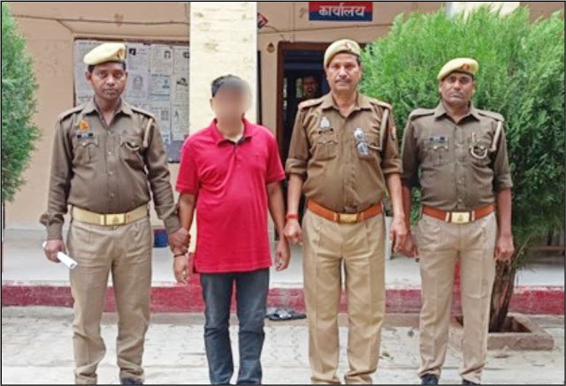 हिंदी समाचार |चन्दवक पुलिस के हत्थे चढ़ा...