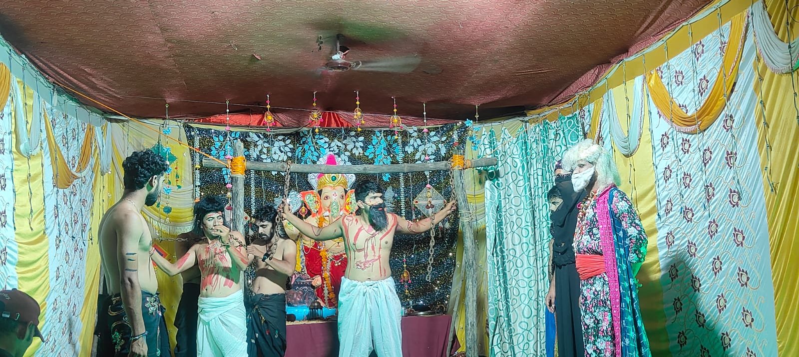 हिंदी समाचार |तलेन में गणेश महोत्सव की धुम...