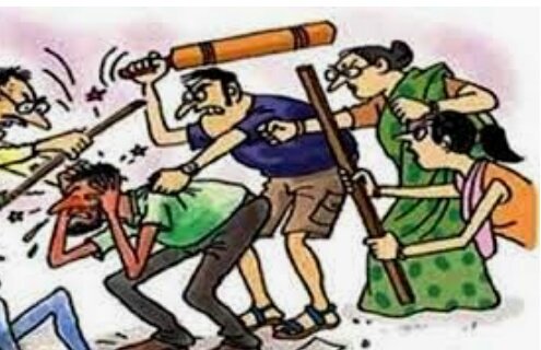 हिंदी समाचार |अलग-अलग गांवों में हुई मारपीट...