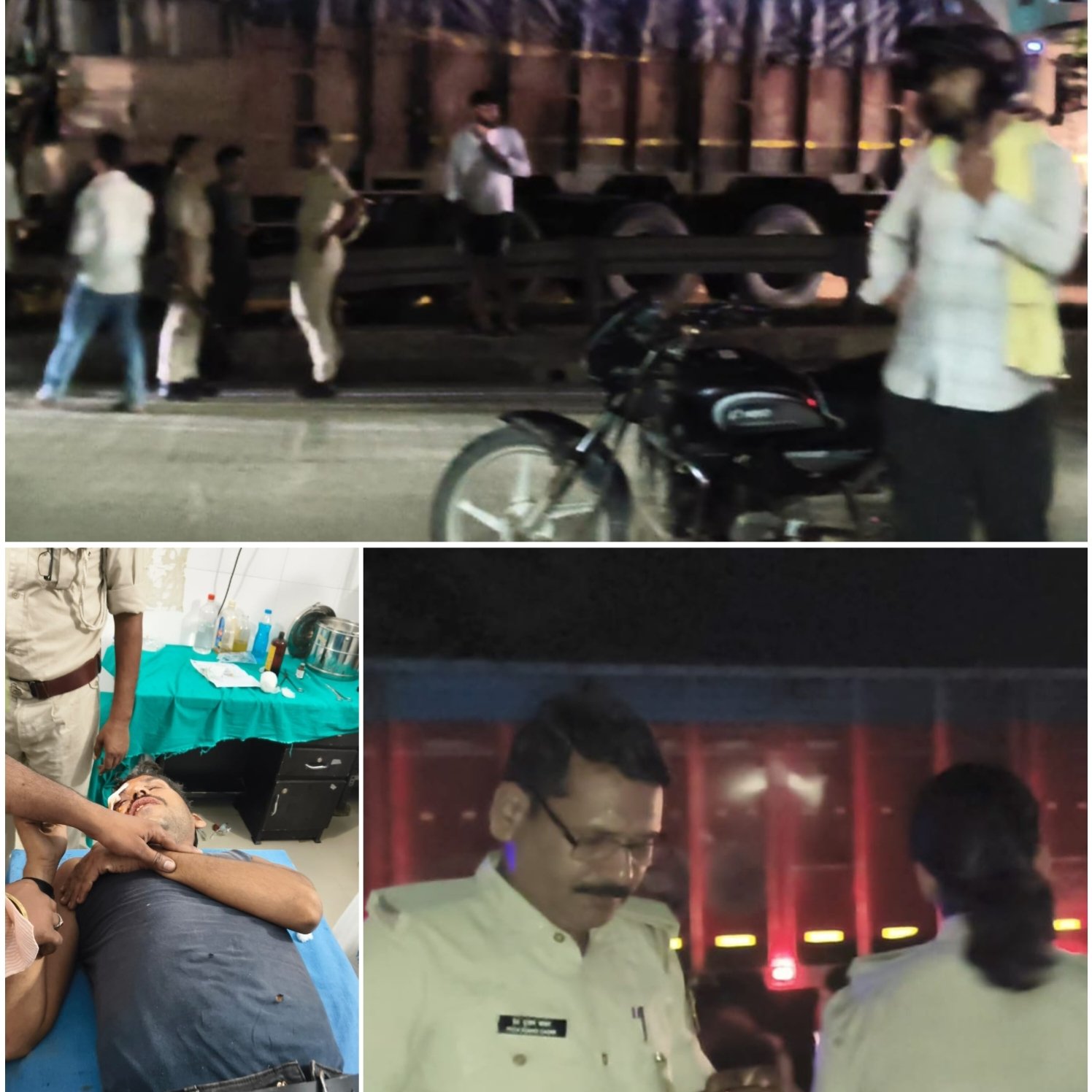 हिंदी समाचार | खड़े ट्रक में पीछे से आ रहे...