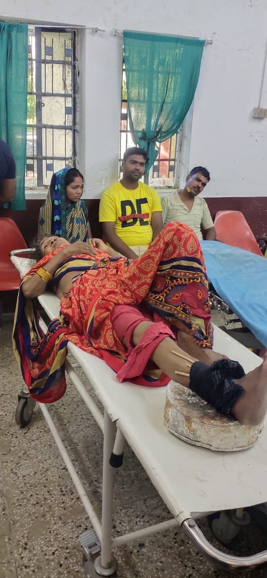 हिंदी समाचार |बाइक से साहूका जाने के क्रम...