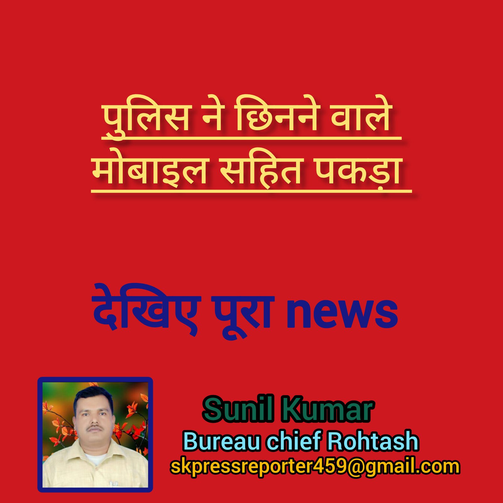 हिंदी समाचार | पुलिस ने छिनने वाले मोबाइल...