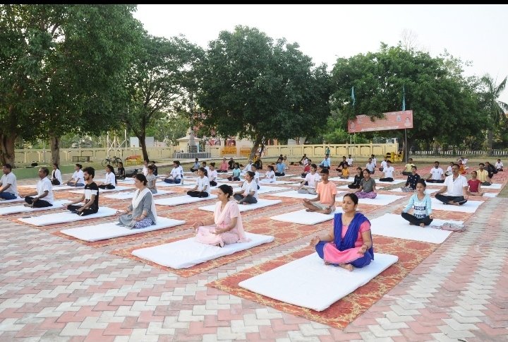 हिंदी समाचार |योगाभ्यास में विभिन्न आसनों...