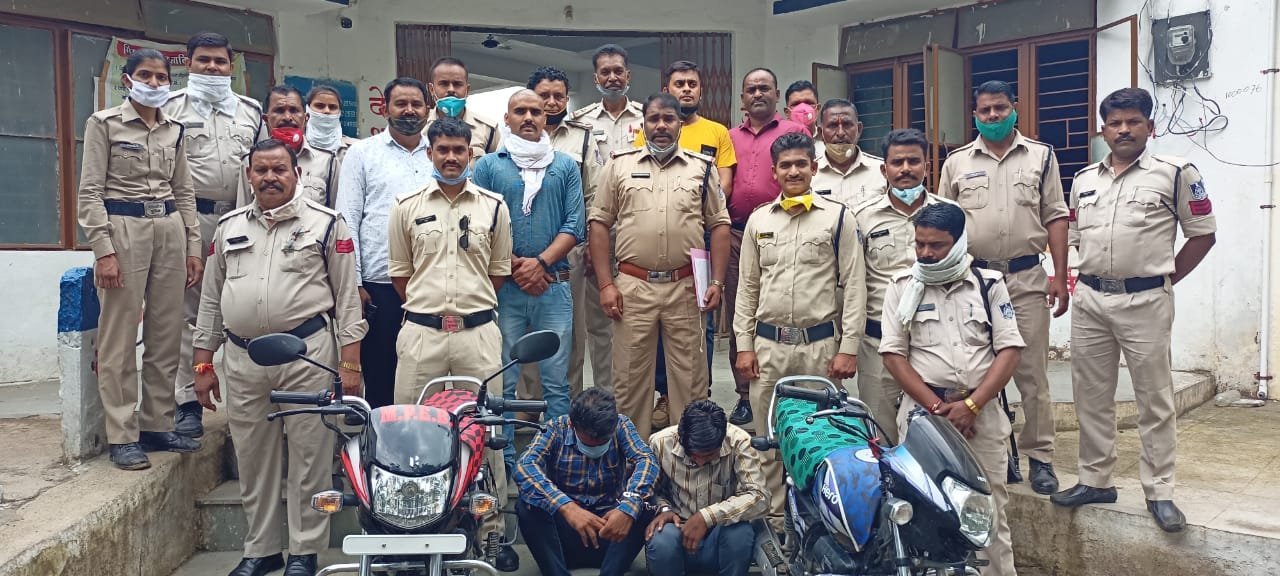 हिंदी समाचार |राजगढ़ जिले में पुलिस ने वाहन...
