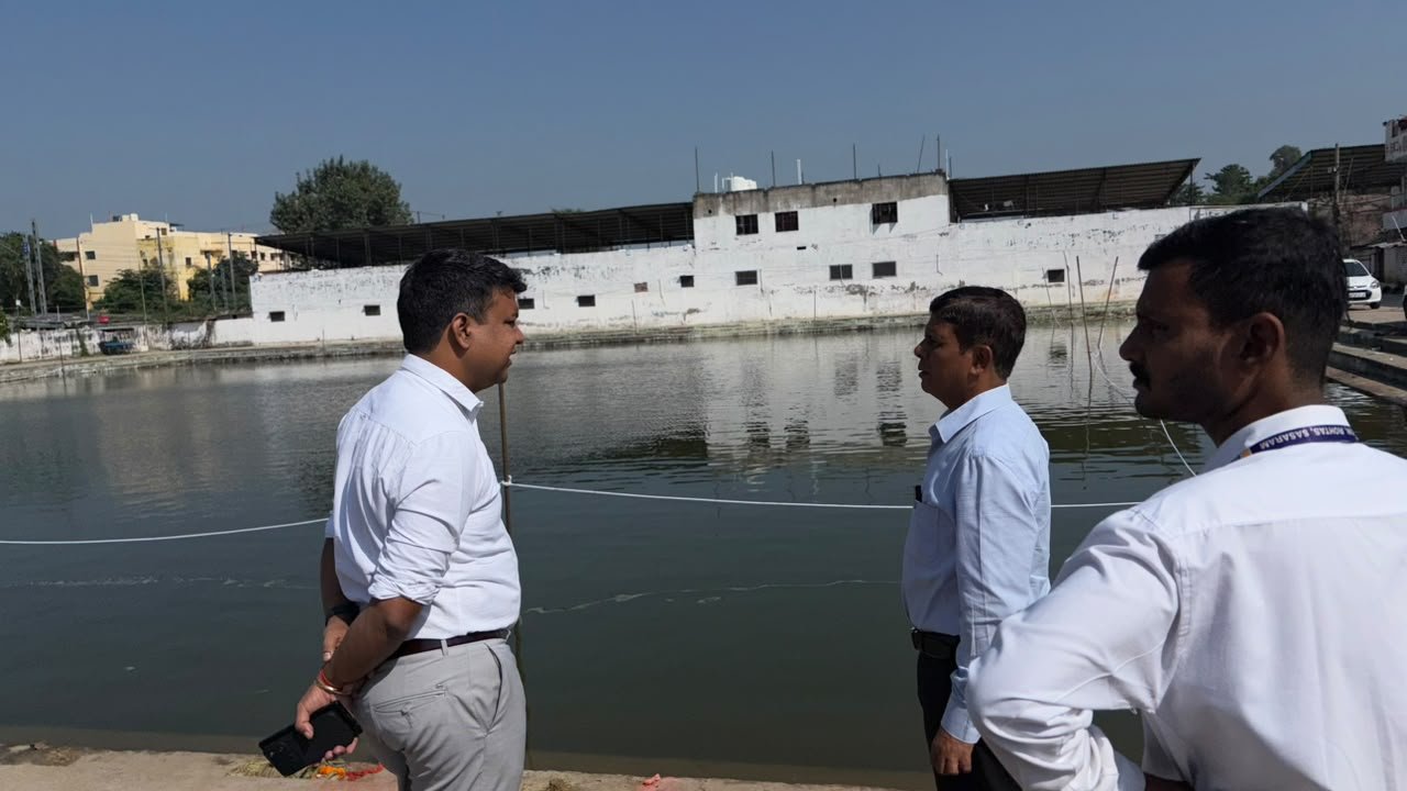 हिंदी समाचार | डीएम ने मूर्ति विसर्जन का...