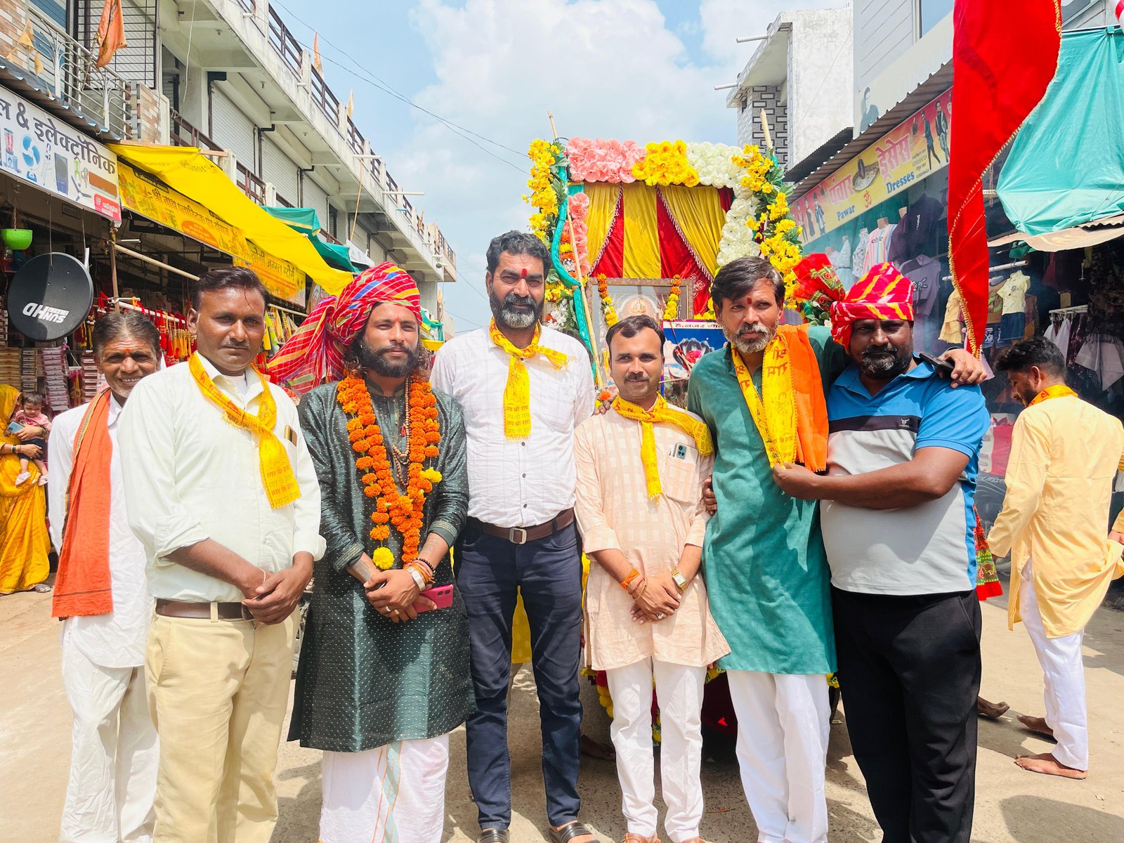 हिंदी समाचार |नगर में निकली श्री गोगा...