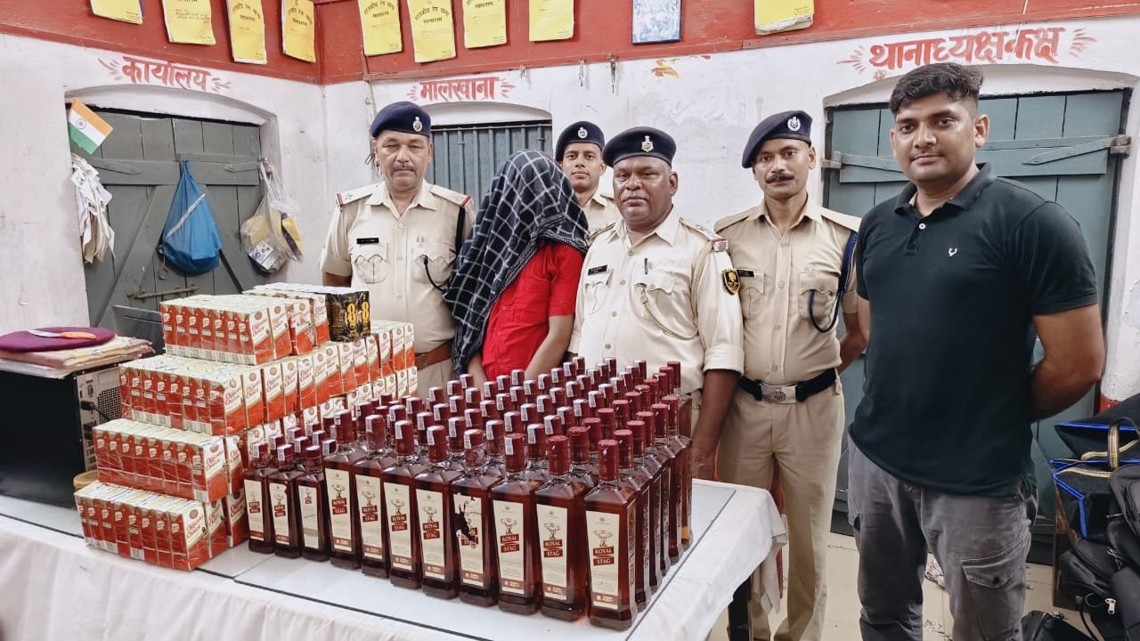 हिंदी समाचार |सासाराम स्टेशन पर 127.84 लीटर...