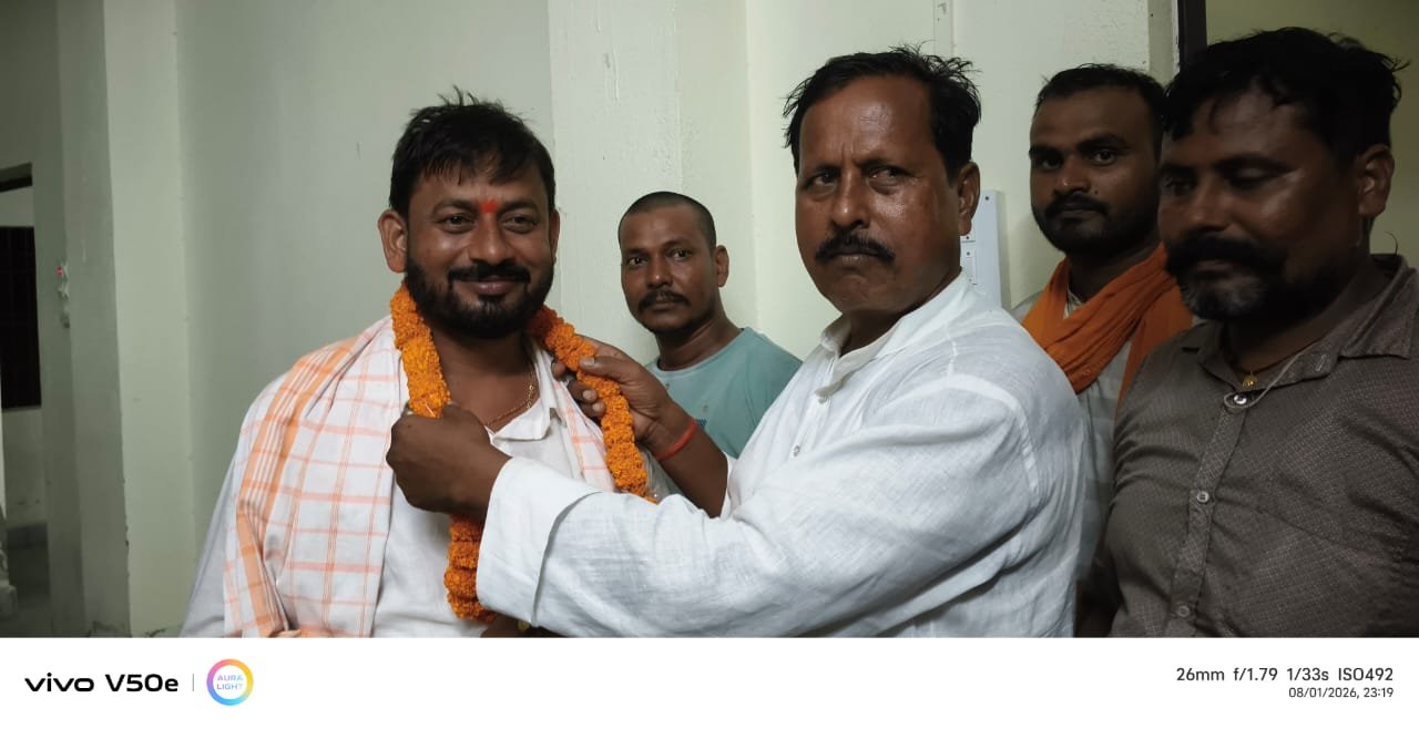 हिंदी समाचार |अमांव पंचायत के अजय चौबे बने...