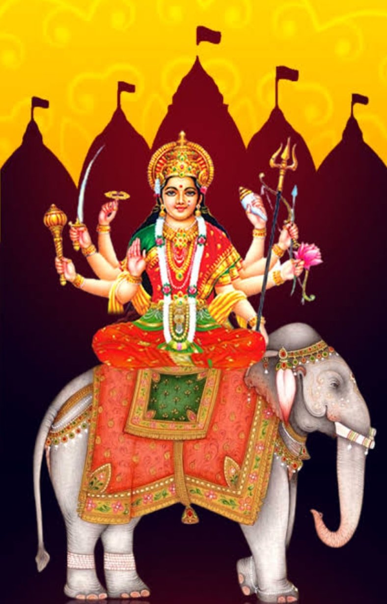 हिंदी समाचार |इस नवरात्रि में हाथी पर सवार...