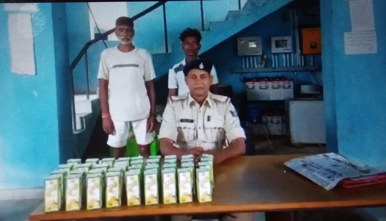 हिंदी समाचार |45 पीस देसी ब्लू लाइन शराब के...