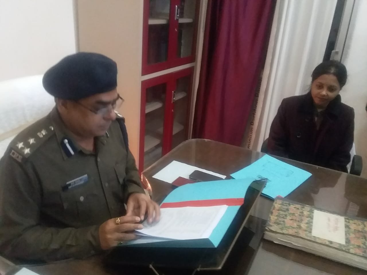 हिंदी समाचार |डीआईजी ने किया डीएसपी...