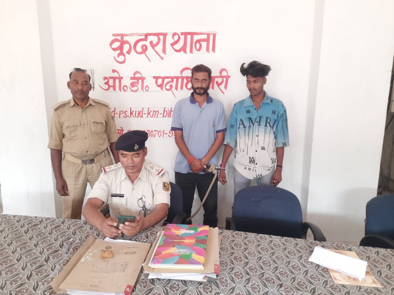 हिंदी समाचार |थाना प्रशासन द्वारा विभिन्न...