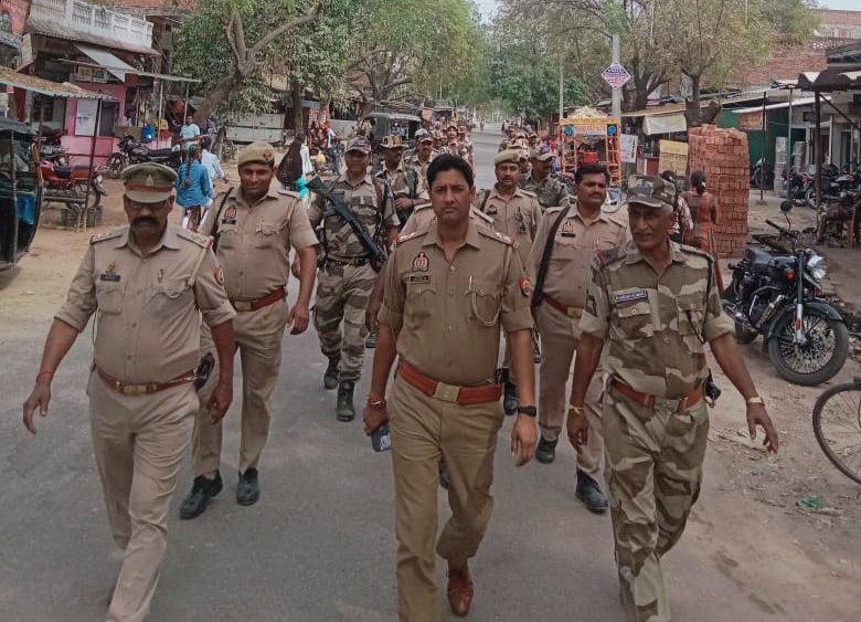 हिंदी समाचार |बरसठी पुलिस ने चुनाव के तहत...