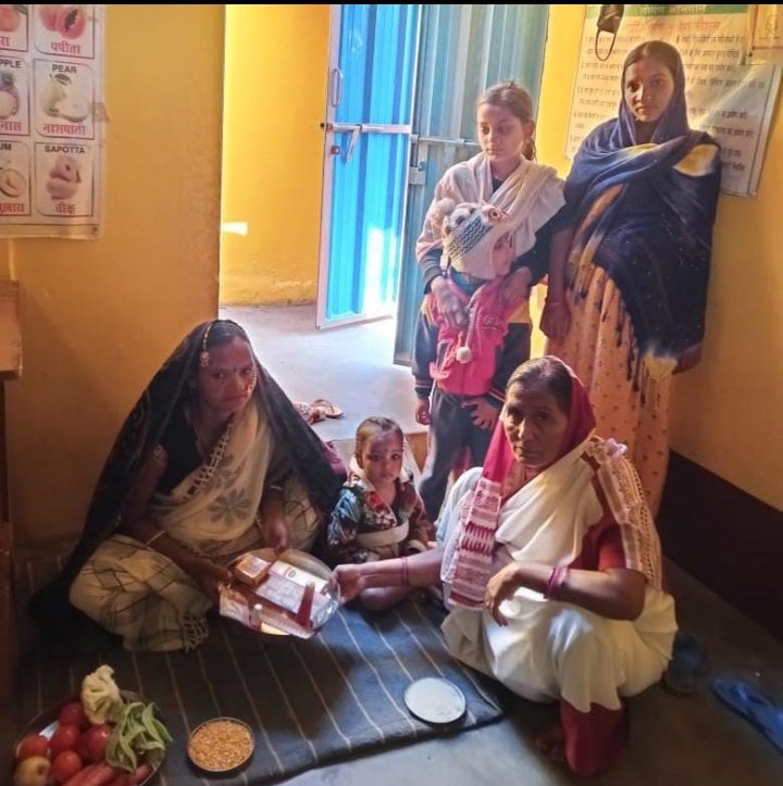हिंदी समाचार |आंगनबाड़ी केंद्रों पर मनाई गई...