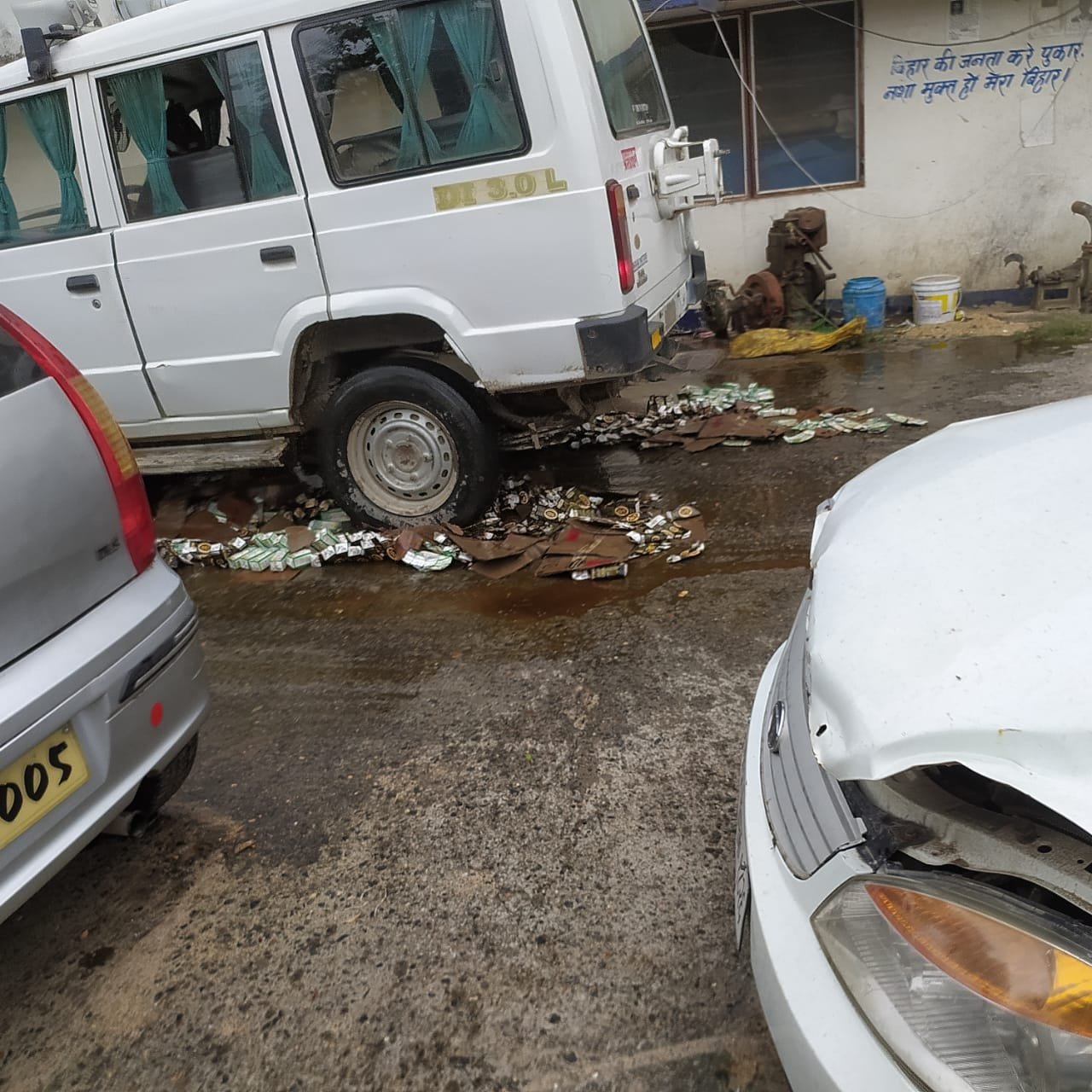 हिंदी समाचार |कुदरा थाना परिसर में 216 लीटर...