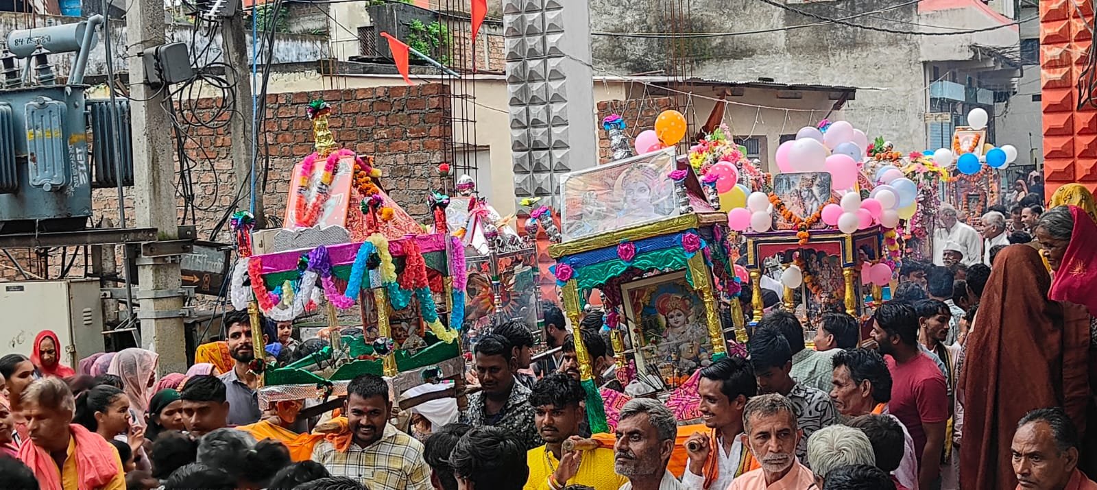 हिंदी समाचार | डोल ग्यारस पर तलेन में धूमधाम...