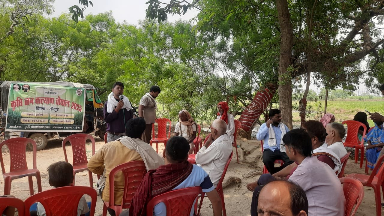 हिंदी समाचार |ग्राम दहियाव में कृषि जन...