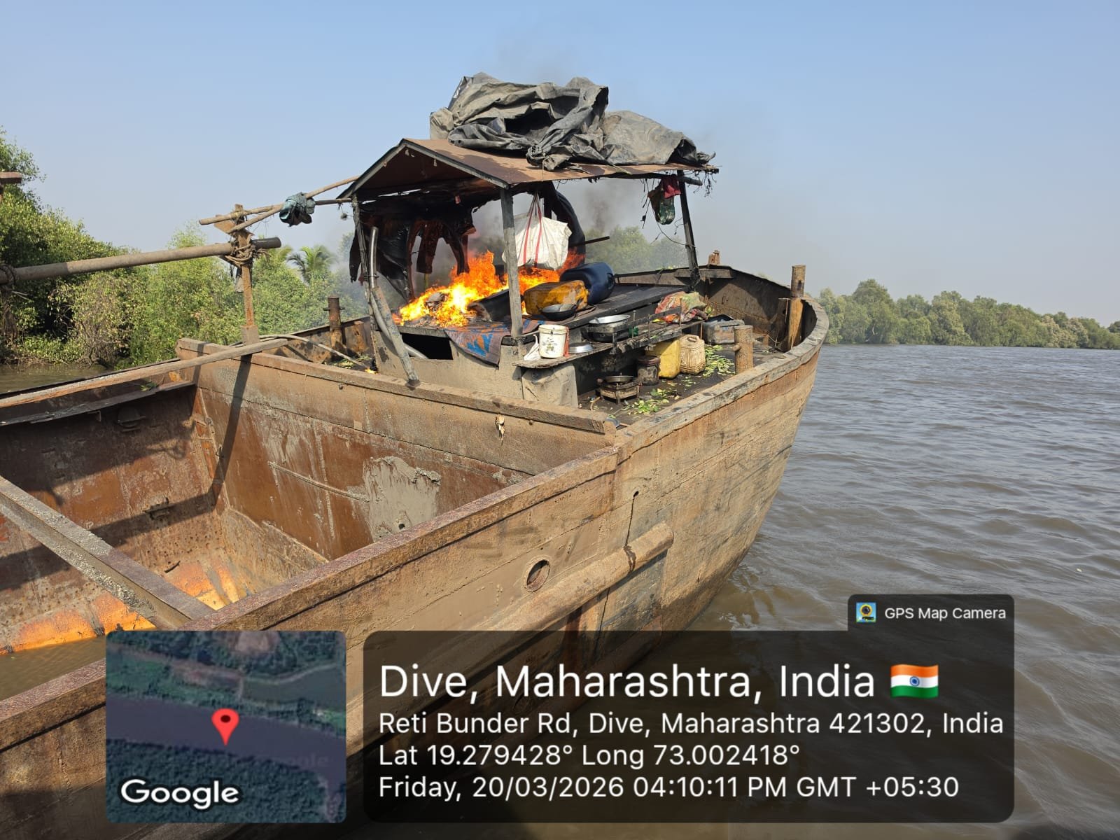 हिंदी समाचार |भिवंडी में रेत माफियाओं पर...