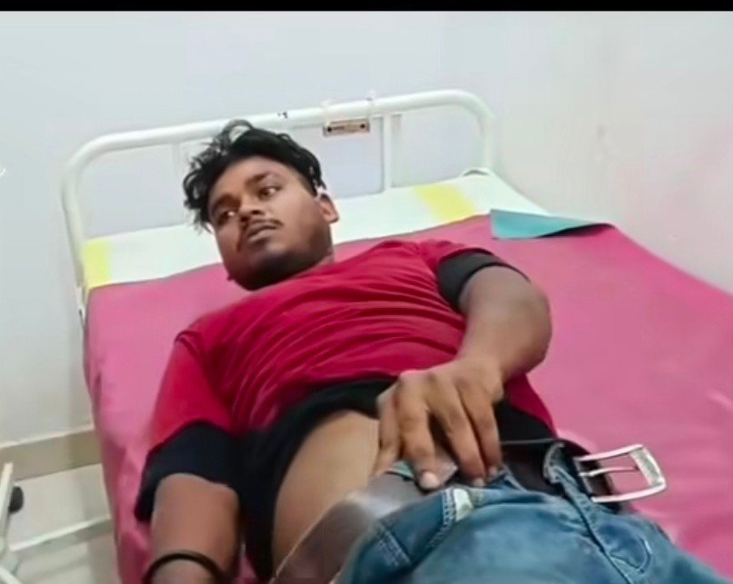 हिंदी समाचार |गाय का बछड़ा ले जा रहे युवक की...