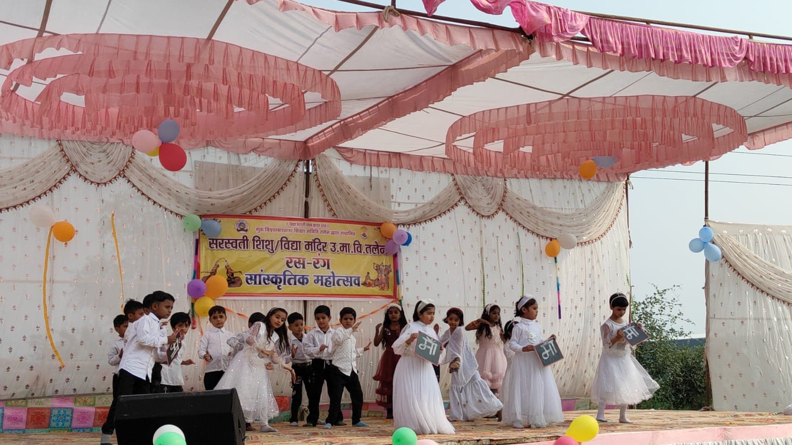 हिंदी समाचार |सरस्वती विद्या मंदिर में रस...