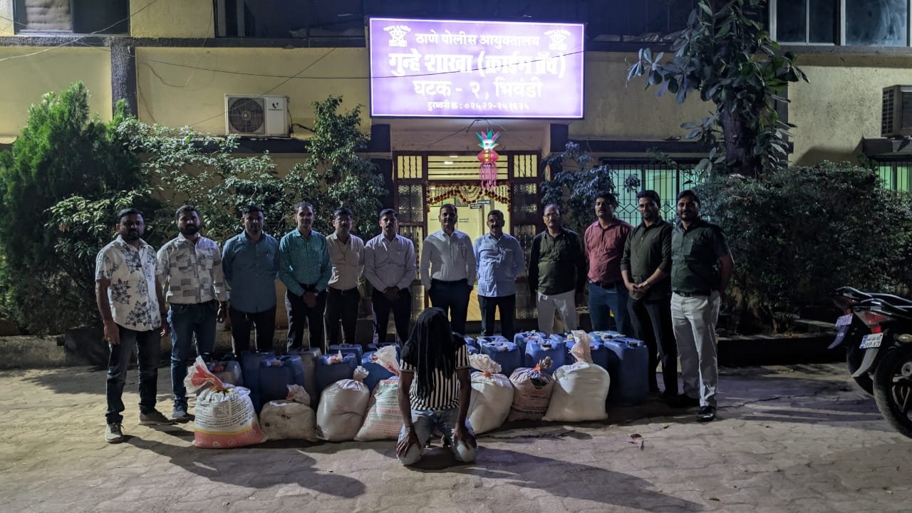 हिंदी समाचार |हाथभट्टी की देशी शराब का बड़ा...