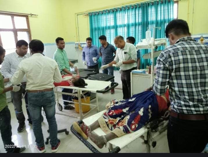 हिंदी समाचार |तेज रफ्तार डंपर ने बाइक सवार...