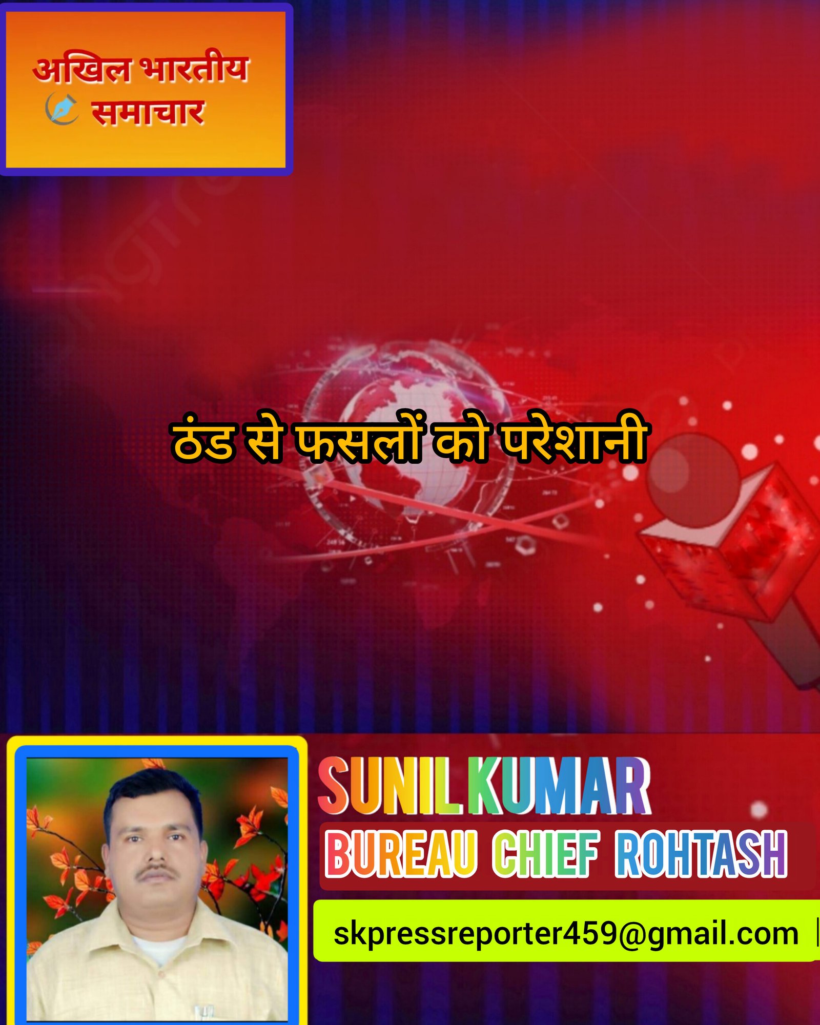 हिंदी समाचार |ठंड से फसलों को परेशानी