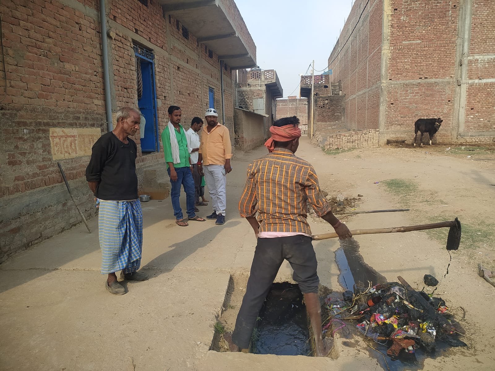 हिंदी समाचार |नगर पंचायत हाटा वार्ड 6 में...