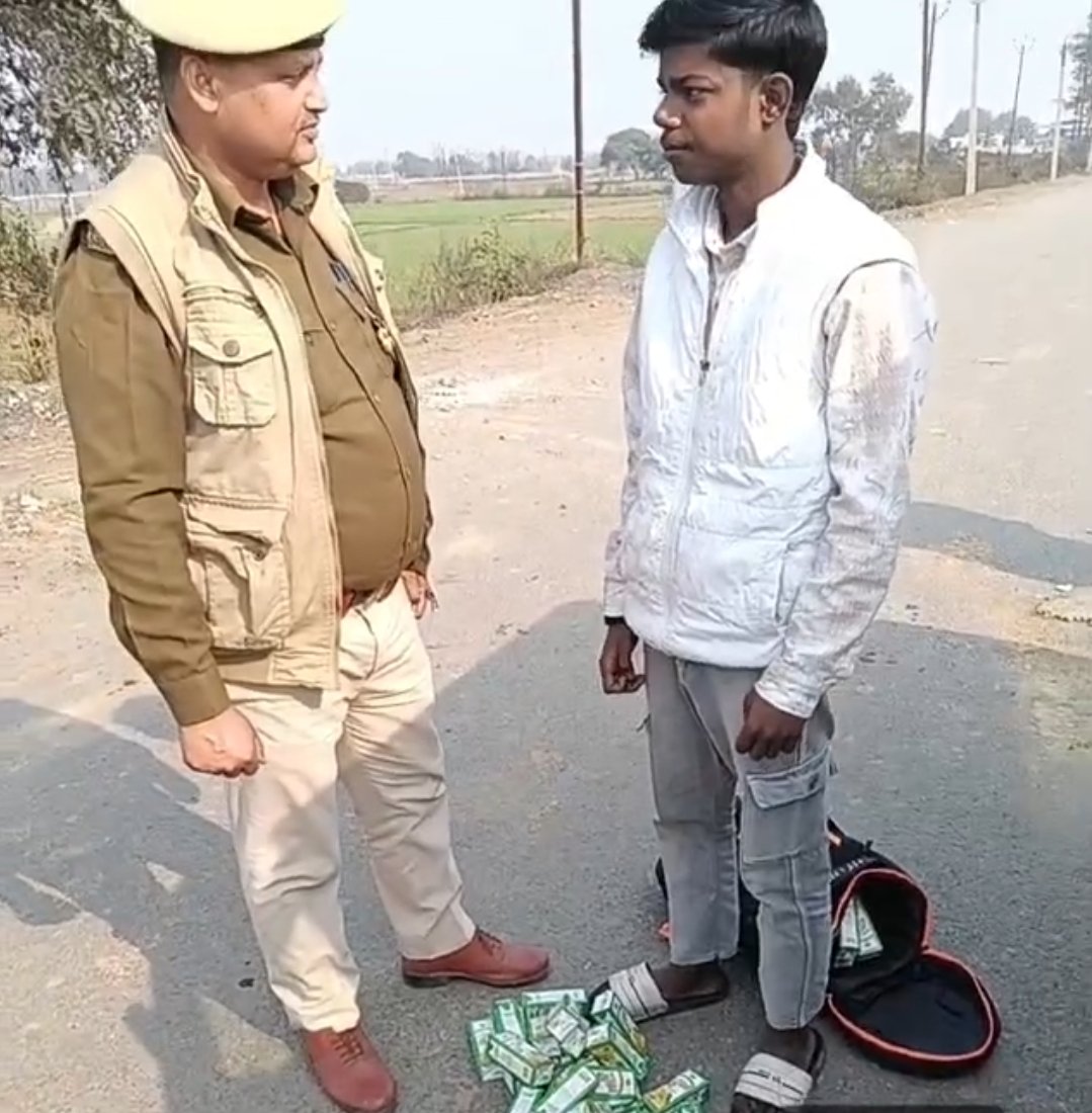 हिंदी समाचार |87 पीस ब्लू लाइन शराब के साथ एक...