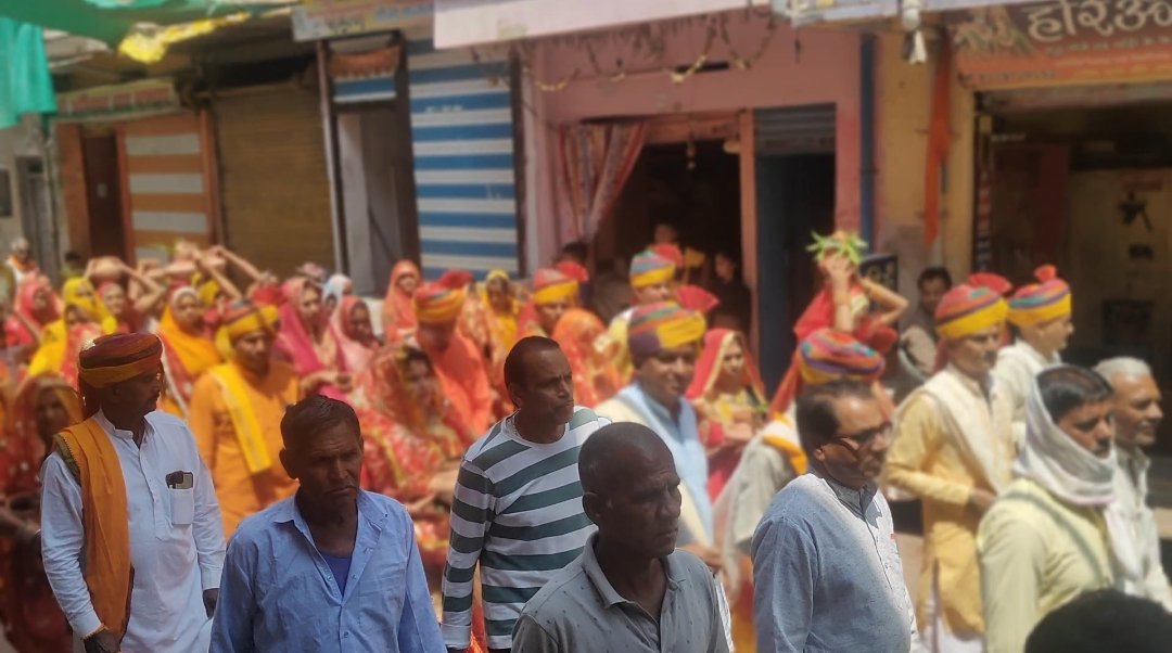 हिंदी समाचार |मंगल कलश यात्रा के साथ...