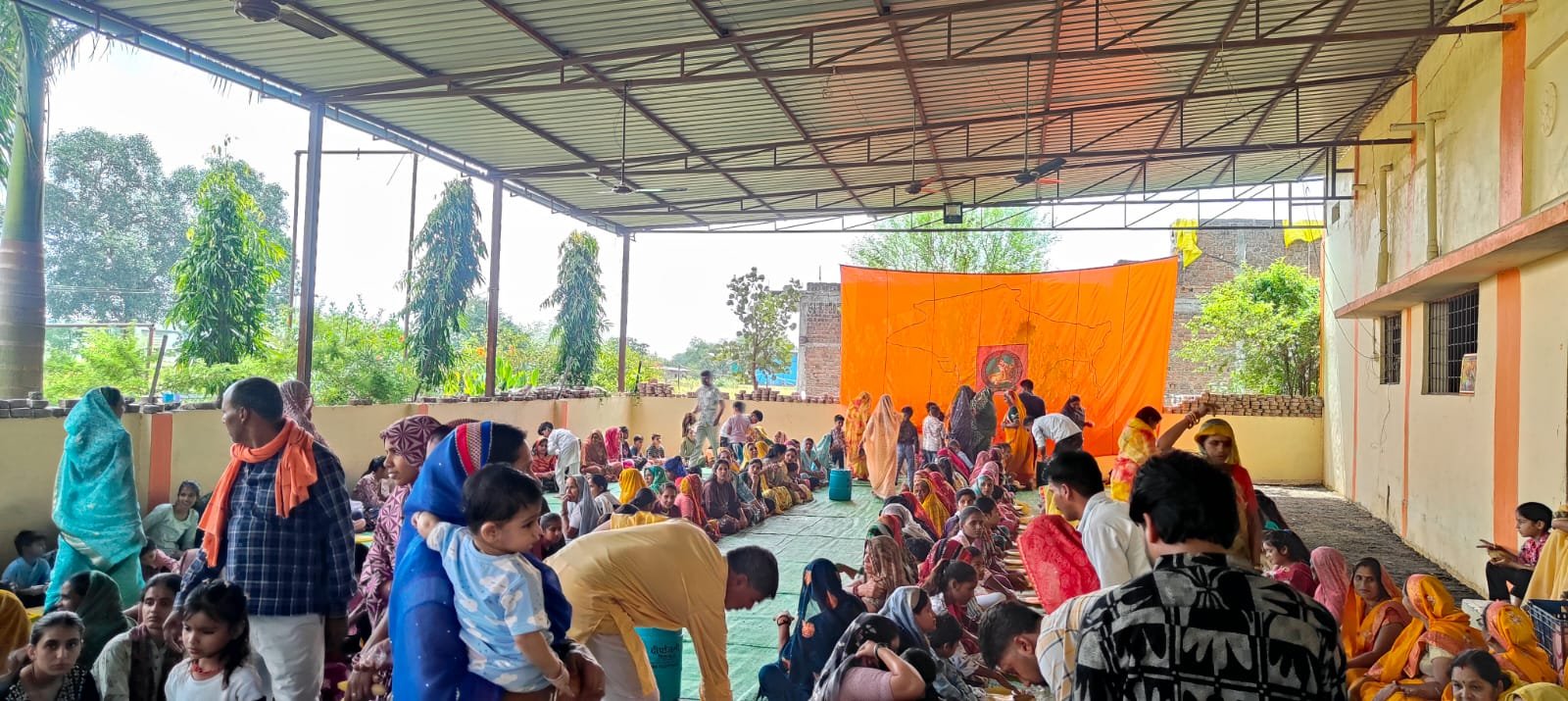 हिंदी समाचार |गायत्री परिवार  द्वारा विशाल...