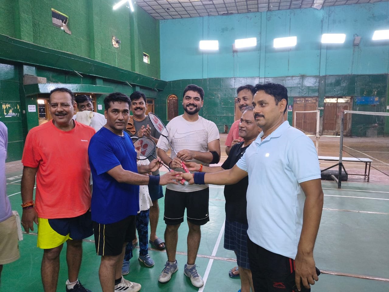 हिंदी समाचार |बैडमिंटन खेल का आयोजन हुआ