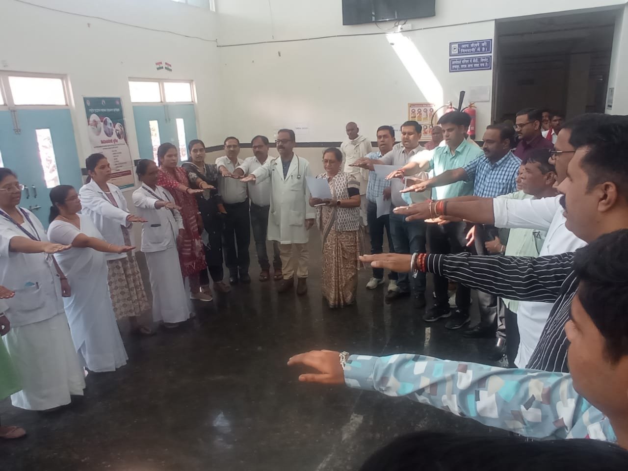 हिंदी समाचार |सीपीआर पर जागरूकता अभियान...