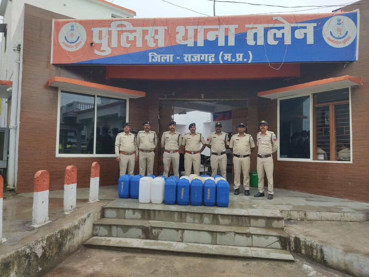 हिंदी समाचार |तलेन,पचोर पुलिस की संयुक्त...